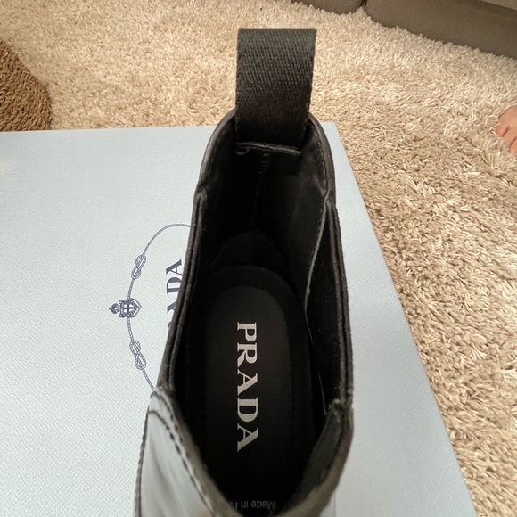 Prada Monolith brushed leather Chelsea boots - Picture 9 of 16